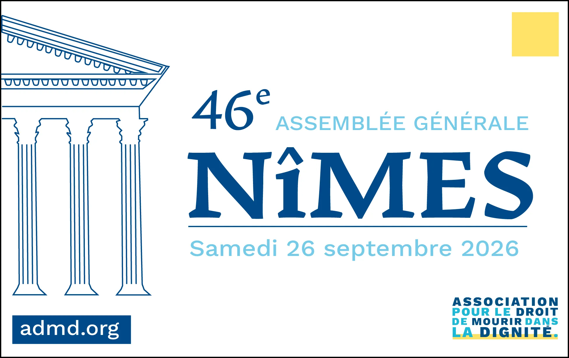Assemblée générale ADMD 2026